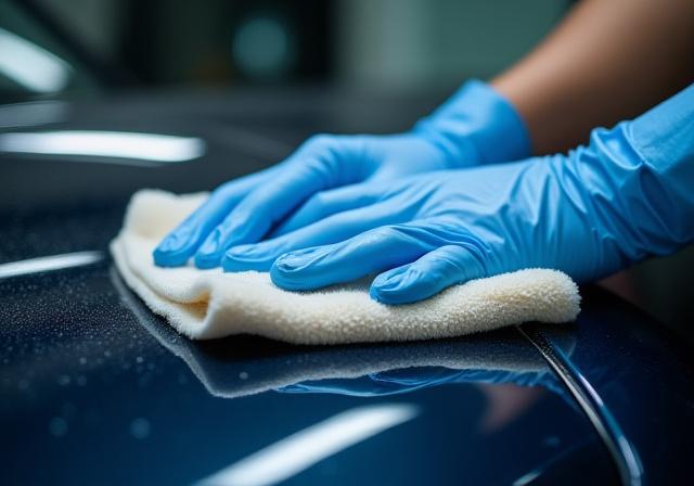 Lavage à la main et detailing